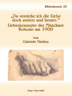 cover image of „Da verstehe ich die Liebe doch anders und besser."